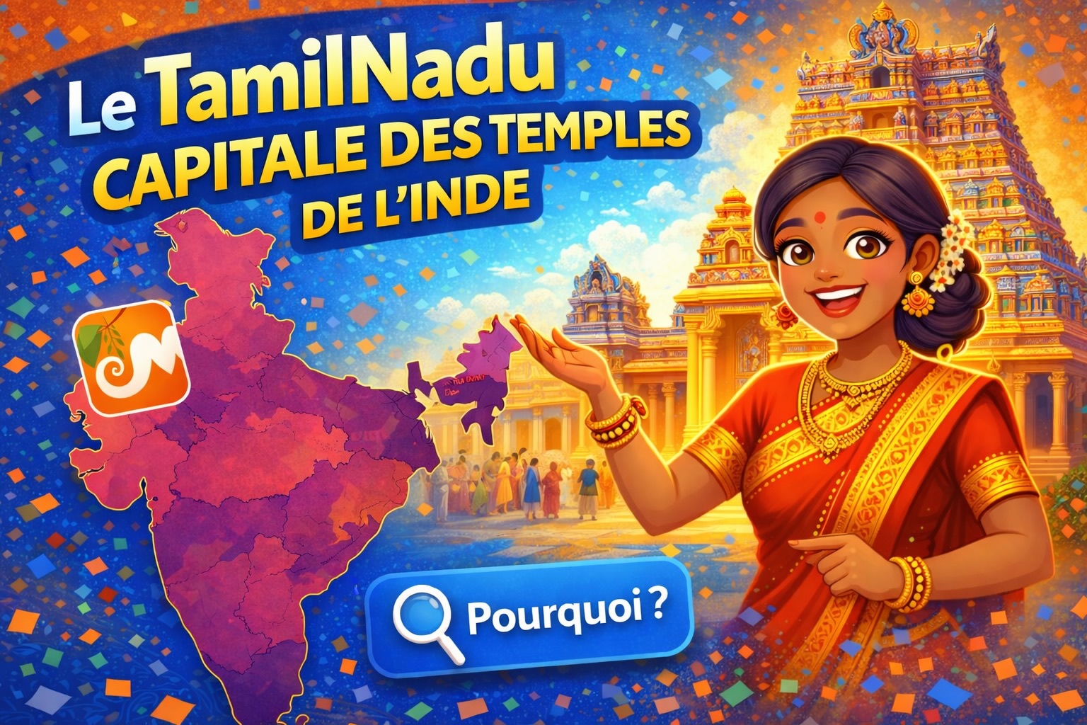 Le Tamil Nadu, capitale des temples de l’Inde
